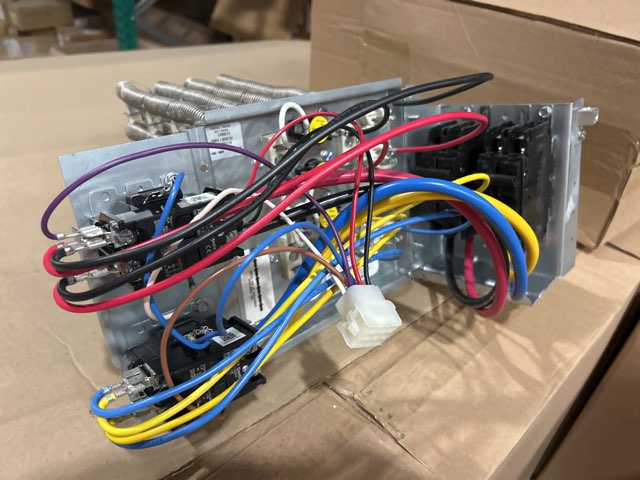 19 Kw Electric Heat Kit W/ Circuit Breakers 208-240/50-60/1