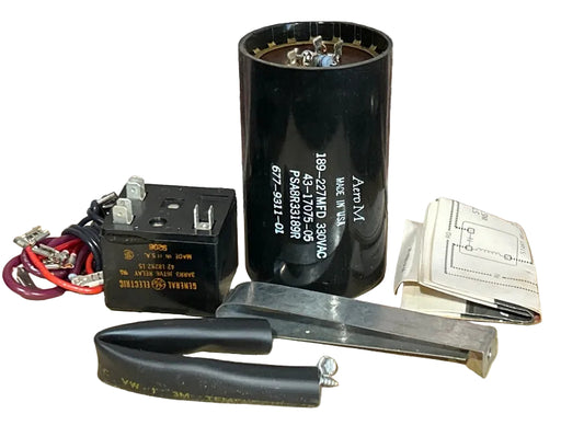 330 Vac, 189-227MFD 50/60 Hz, Round Capacitor