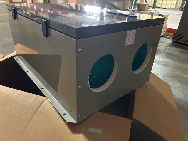 Gray Energy Recovery Ventilator, 115/60/1, 100 CFM