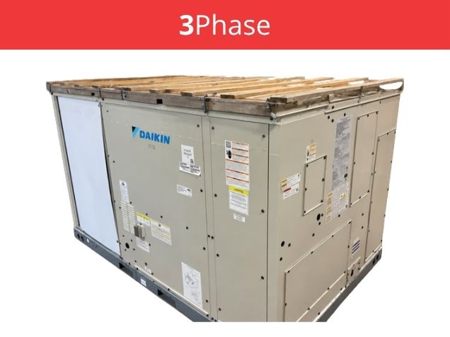 7.5 Ton Two-Stage Convertible Natural Gas/Electric Packaged Unit, 12.5 EER, 208-230/60/3, R32