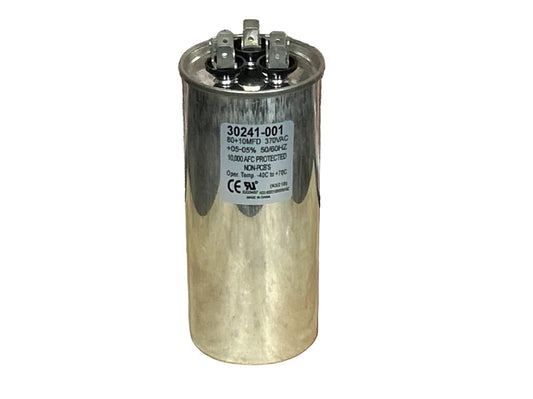 370 Vac, 80+10MFD 50/60 Hz, Round Capacitor