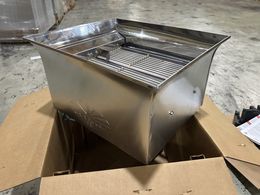 60,000 BTU Stainless Steel Natural Gas-Fired Infrared Space Heater, 120V