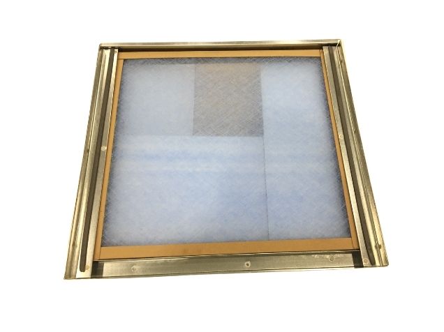 24" X 24" X 1" Fixed Filter Rack With Hinged Front Door For Trane/American Standard