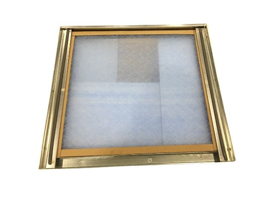 24" X 24" X 1" Fixed Filter Rack With Hinged Front Door For Trane/American Standard