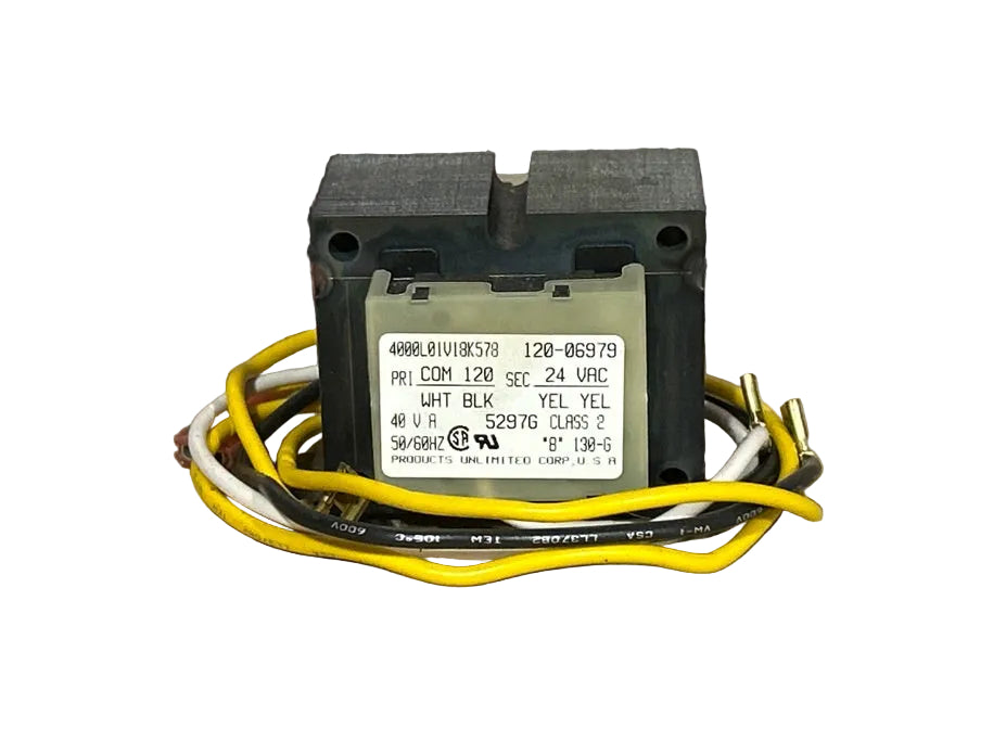 120/24 V, 50/60 Hz, 40VA Transformer