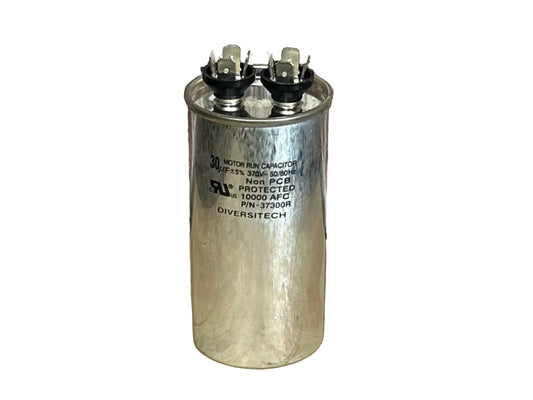 370 Vac, 30MFD 50/60 Hz, Round Capacitor