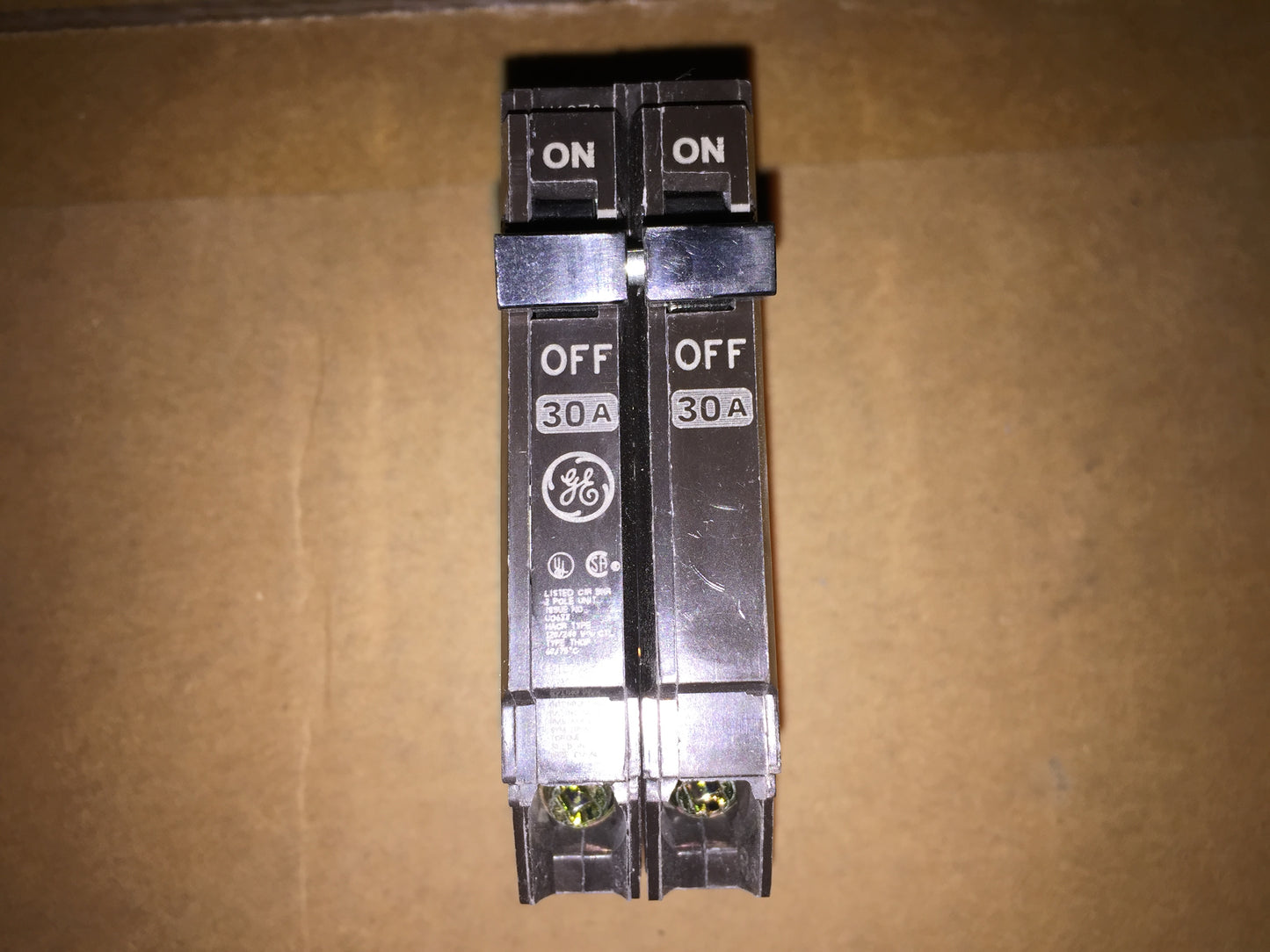 2 Pole 30 Amp Circuit Breaker, 120/240 VAC