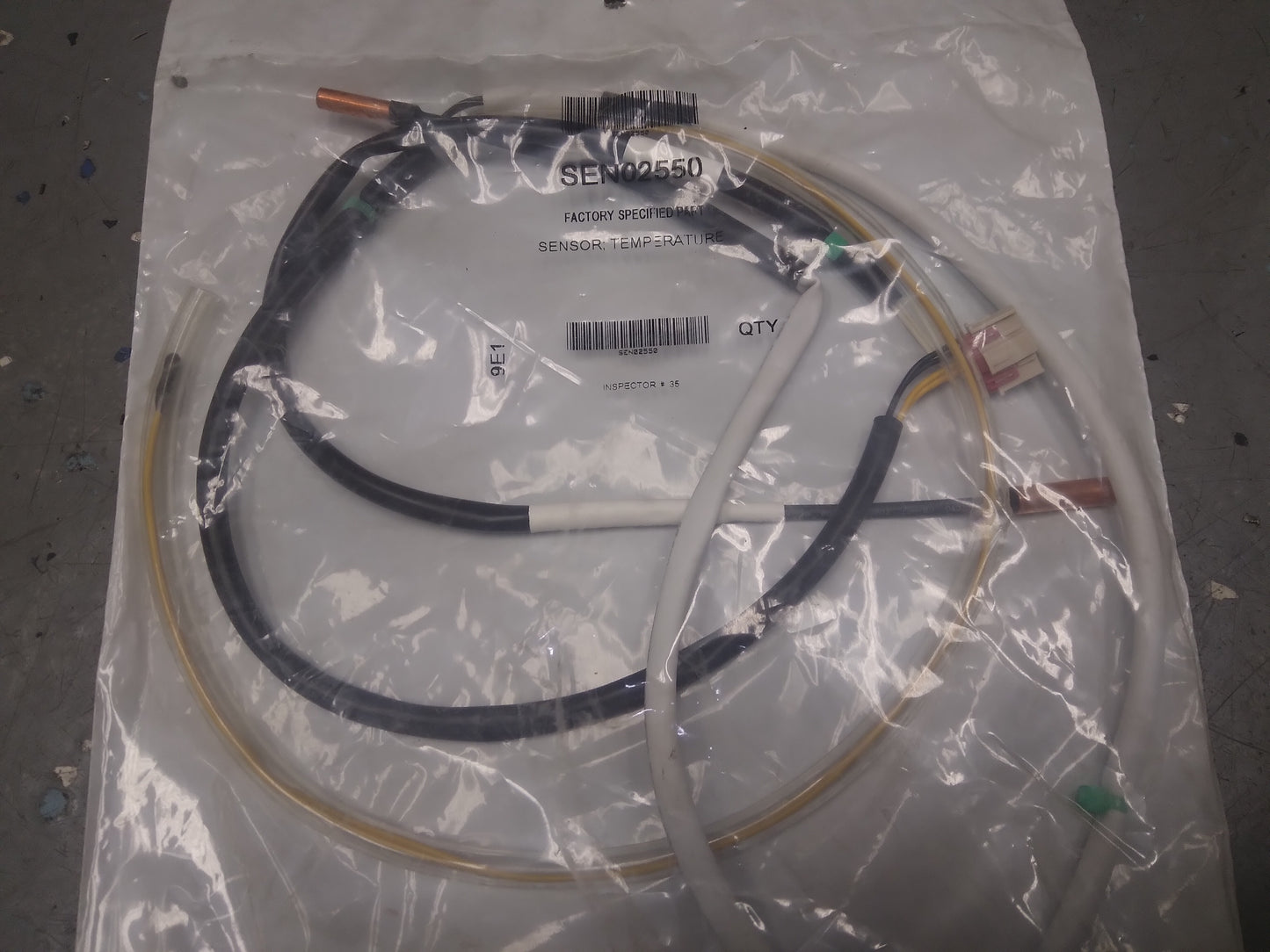 Temperature Sensor And Wiring Assembly