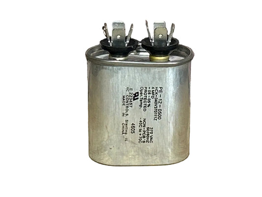 370 Vac, 4MFD 50/60 Hz, Oval Capacitor