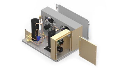 Unidad condensadora de enfriamiento de baja temperatura de 1 HP 208-230/60/1