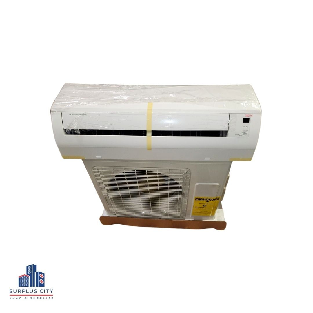 9,000 Btu Ductless Single-Zone Inverter Mini-Split AC Set,16 Seer 208-230/60/1 R-410A