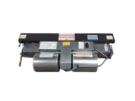 Fan coil horizontal de montaje en techo sin carcasa, de 2,5 toneladas, para aire acondicionado/HP, 5 W, 208-230/60/1 R22/R-410A