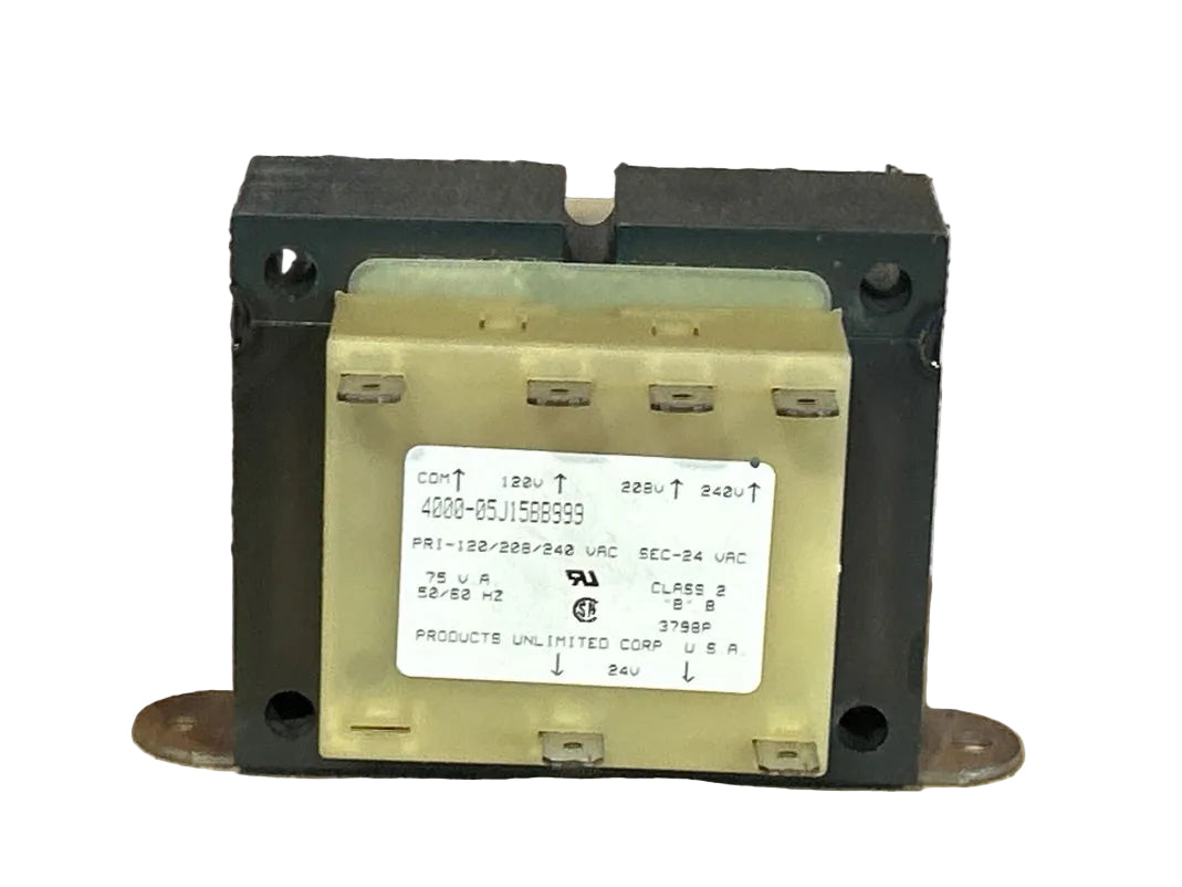 120/208/240/24 V, 60 Hz, 75VA Transformer