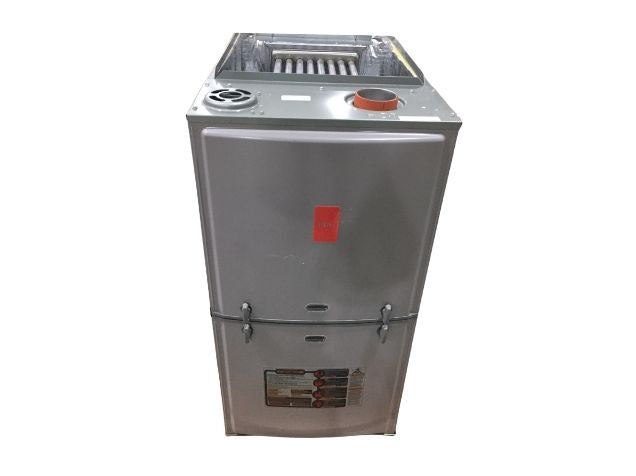 Horno de gas de 2 etapas, 75 000 Btu, comunicación ascendente/horizontal, ECM, velocidad variable, 80 %, 115/60/1 Cfm: 1200