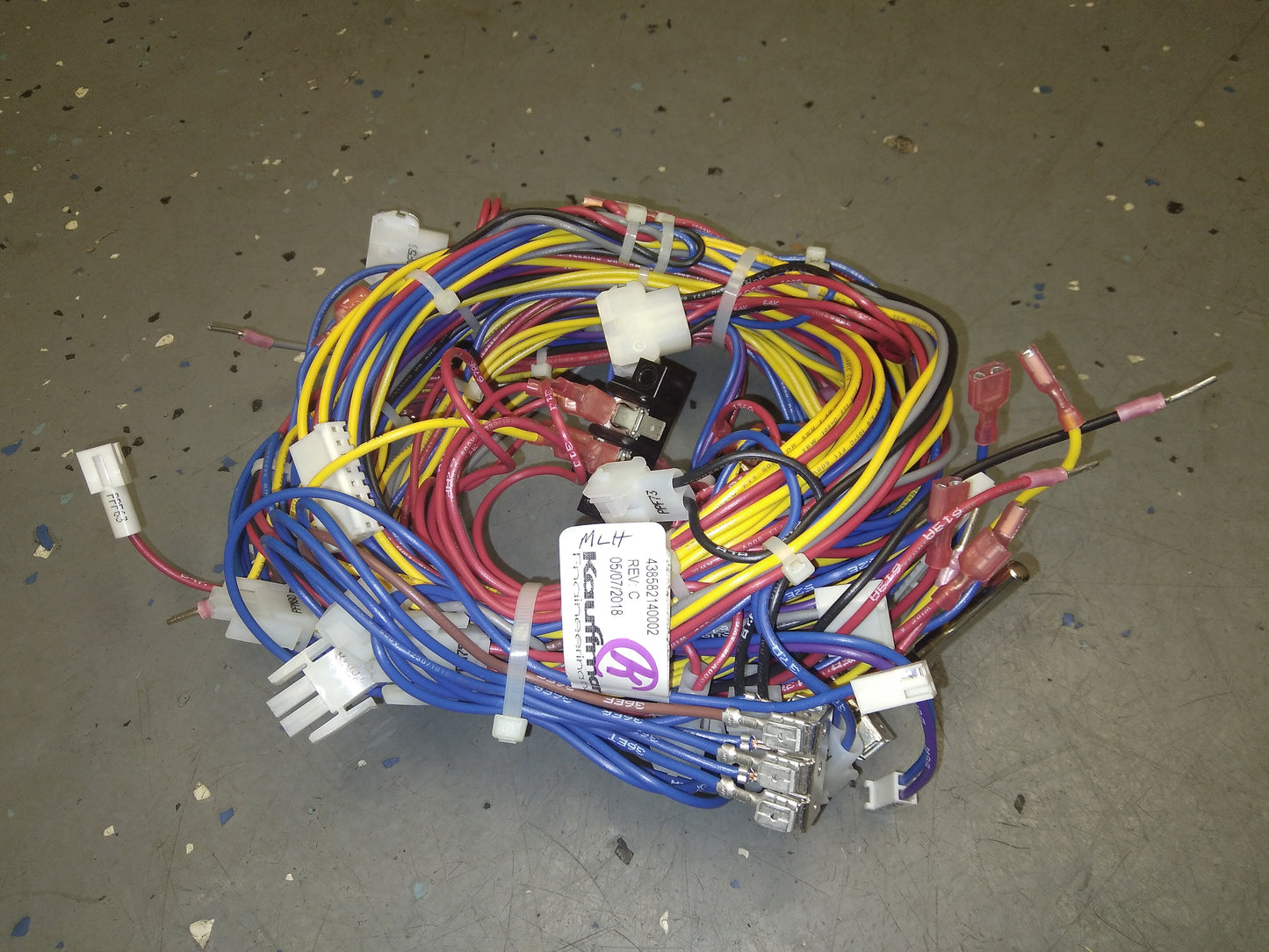 Controles de enfriamiento de 4 etapas, arnés de cableado