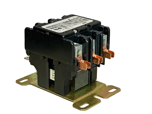 24 V, 50/60 Hz, 40 Amps 3 Pole Contactor