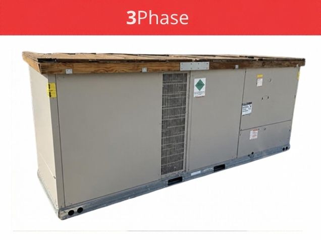 20 Ton Two-Stage Convertible Packaged Heat Pump Unit, 9.8 EER, 208-230/60/3, R410A