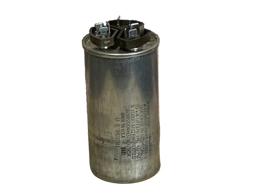 370 Vac, 20+4MFD 50/60 Hz, Round Capacitor
