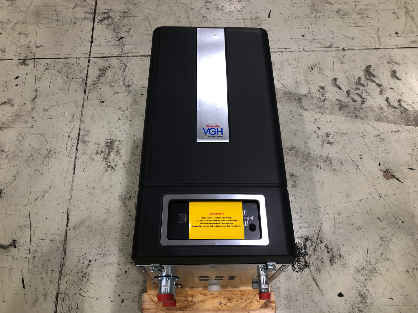 295,000 BTU Wall Mount Modulating Gas Hot Water Boiler 95%, 120/60/1