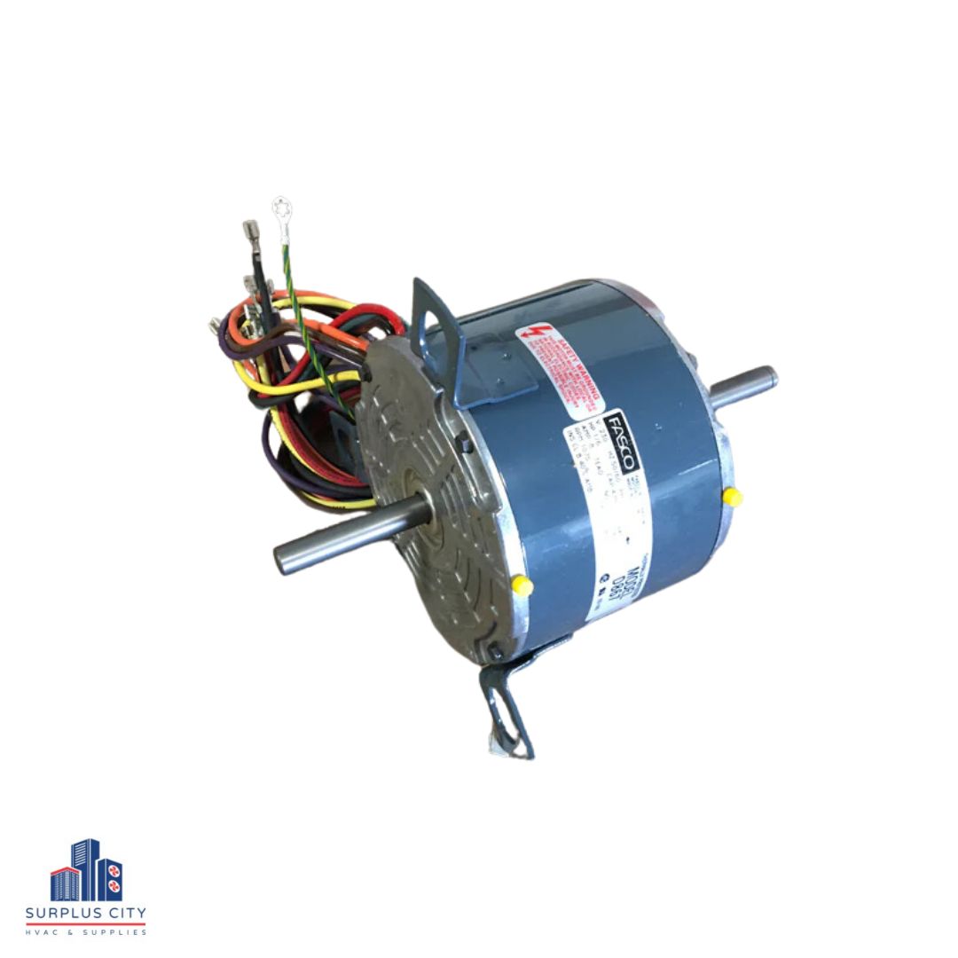 Motor eléctrico de 1/6 HP, 208/230 V, 50/60 H, 5 velocidades, 1075 RPM