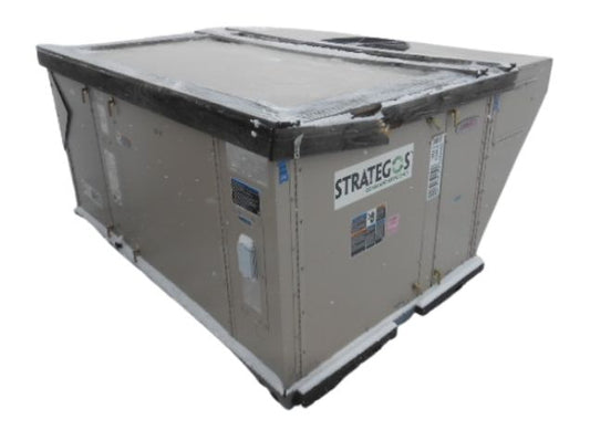 3 Ton  Down Hi Eff Electric Cooling Belt Driven Packaged Rooftop w/15 kW Electric Heat