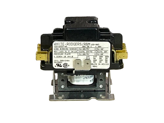208/240 V, 50/60 Hz, 40 Amps 2 Pole Contactor
