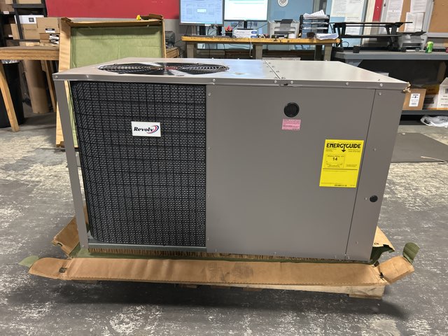 4 Ton Single-Stage Convertible Packaged Air Conditioning Unit, 14 SEER, 208-230/60/1, R410A