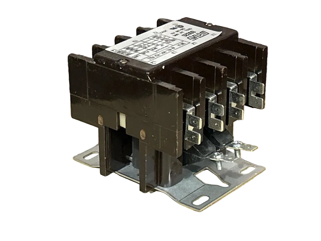 24 V, 50/60 Hz, 30 Amps 4 Pole Contactor