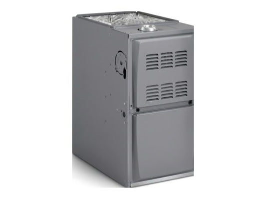 Horno a gas de varias velocidades, ECM, de una etapa y flujo descendente, 44 000 Btu, 95 % Afue, 120/60/1 Cfm: 1200