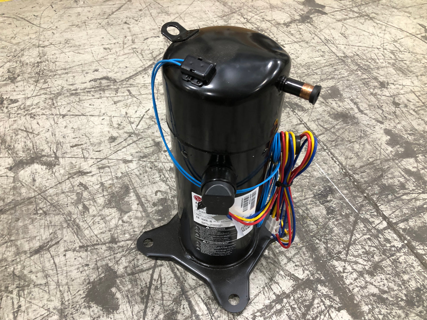 1.5 Ton AC/HP DC Inverter Scroll Compressor; 380/60/3, R-410A