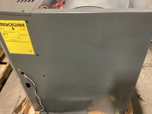 100,000 BTU Low NOx Two-Stage Downflow/Horizontal ECM Multi Speed Gas Furnace 80% 115/60/1 CFM: 2000