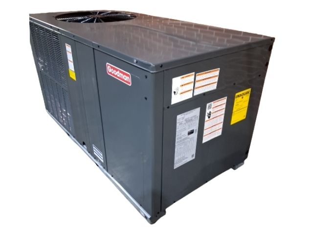 3.5 Ton Single-Stage Horizontal Packaged Air Conditioning Unit, 13.4 SEER2, 208-230/60/1, R410A