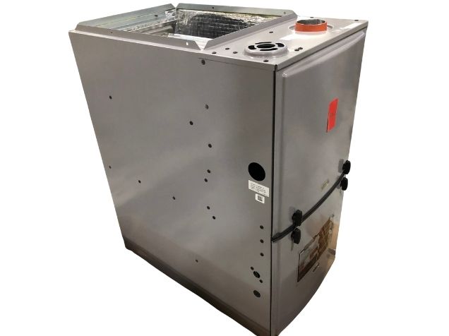 Horno de gas de velocidad variable con comunicación UP/HORZ ECM de 2 etapas y 50 000 BTU, 80 % AFUE, 115/60/1 CFM: 1200