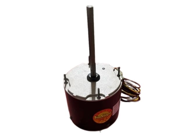 1/6 HP Fan Motor 208-230/60/1 1075 Rpm 1 Speed
