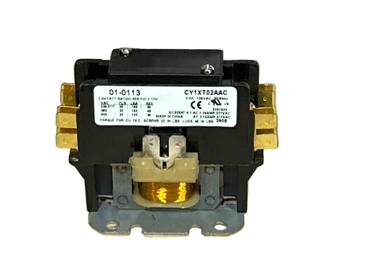 120 V, 50/60 Hz, 1 Pole Contactor
