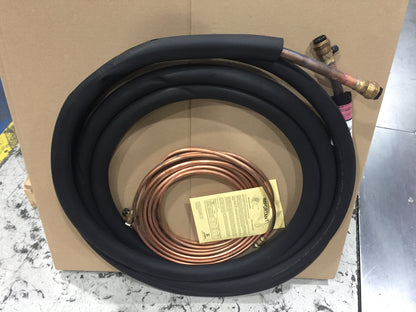 3/8 x 7/8" x 1/2" x 25 FT Quick Connect Pre-Charged R-410A Line Set"