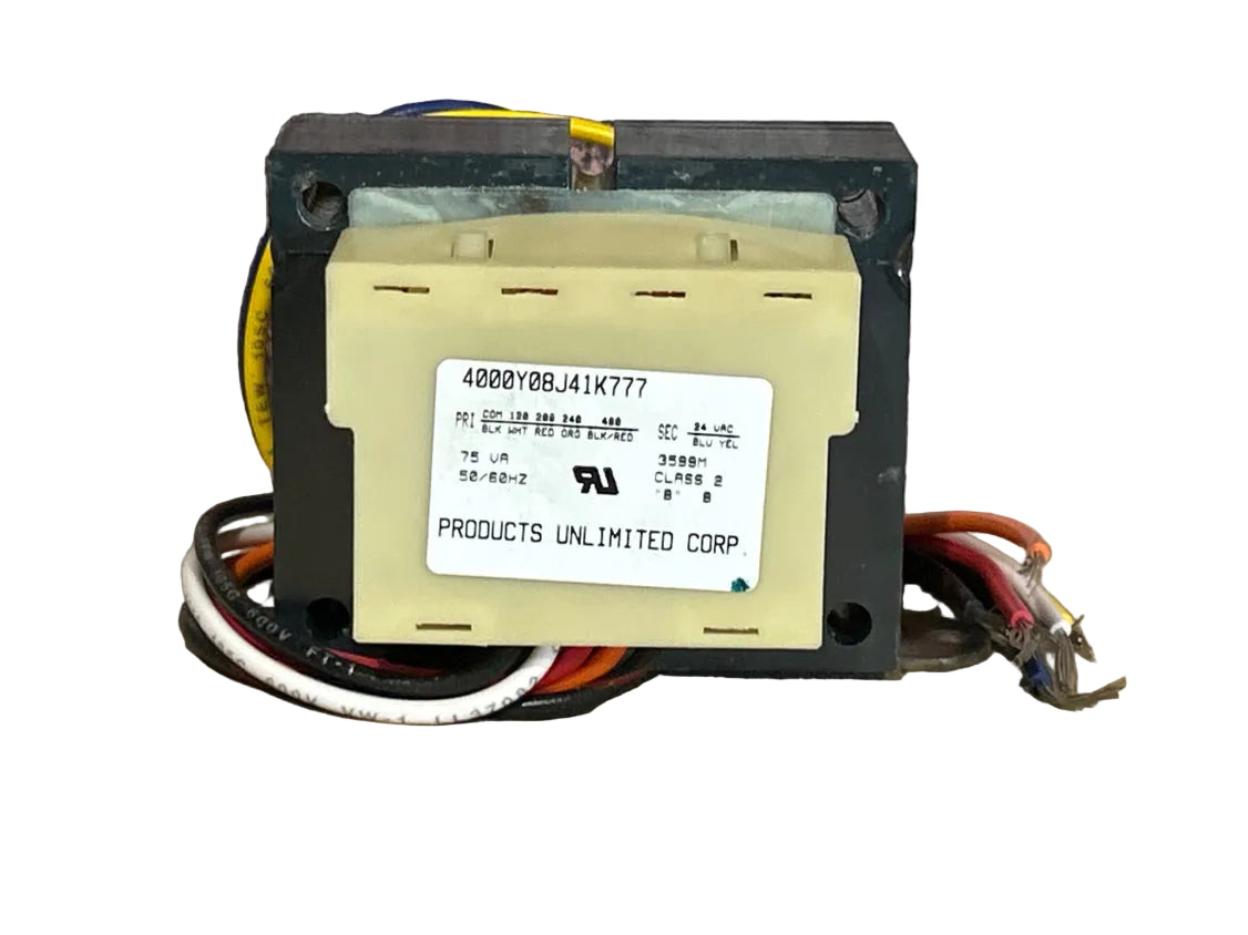 120/208/240/480/24 V, 50/60 Hz, 75VA Transformer