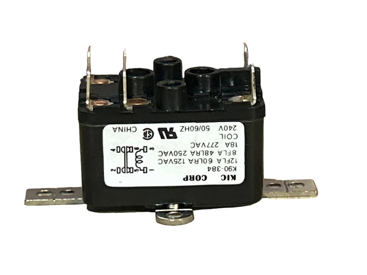 240 V, 50/60 Hz, 18 Amps, Relay