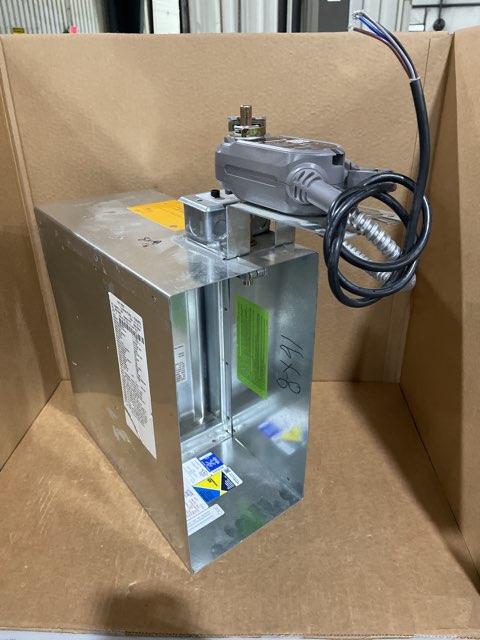 Honeywell Electronic Fire Damper 16" X 8" , 50-60 Hertz, 120-230volts, 1 Phase
