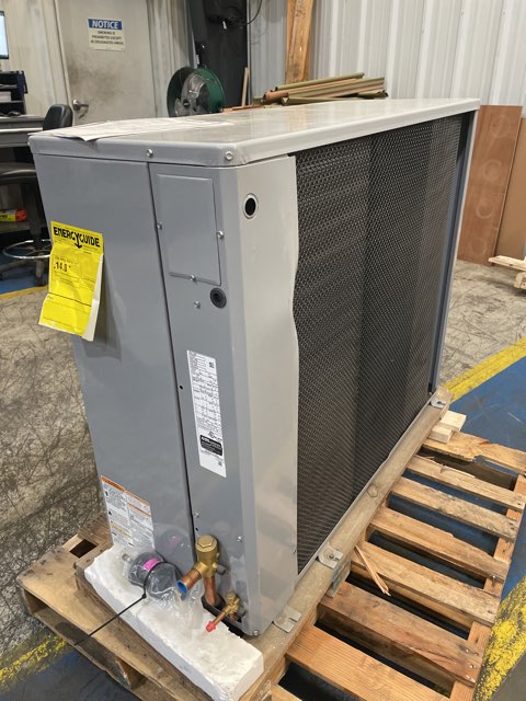 4 Ton Horizontal Air Conditioning Outdoor Unit, 14 Seer, 208/230-60-1, R410A