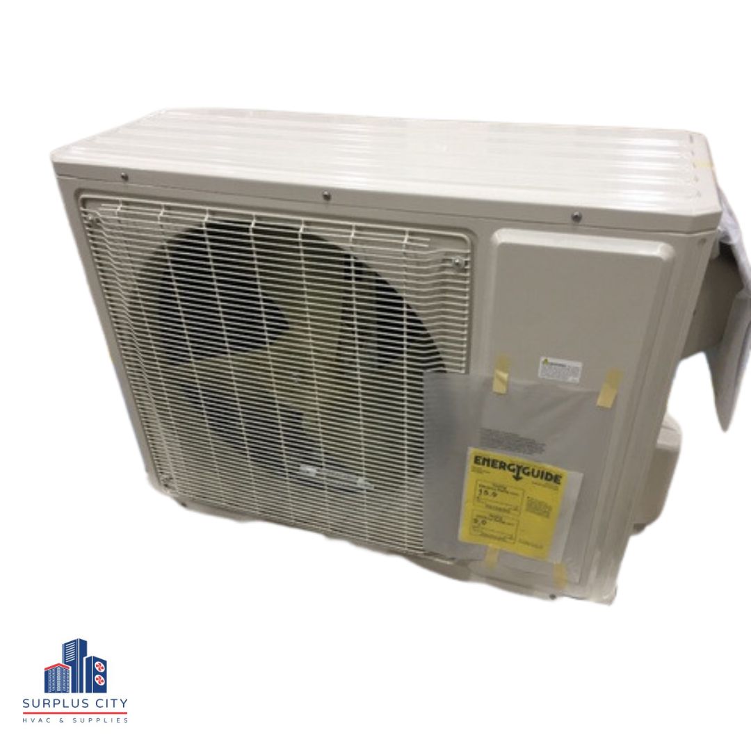 Unidad minisplit de bomba de calor para exteriores de zona única de 18 000 Btu, 15 SEER 208-230/60/1