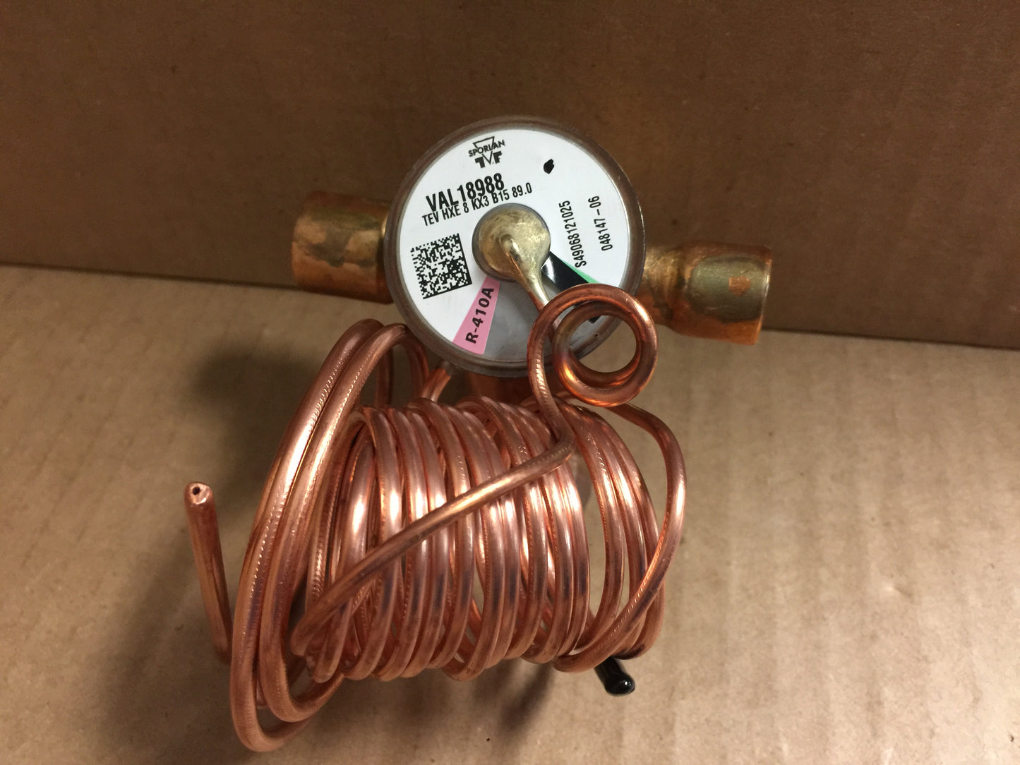 Válvula de expansión termostática; R-410A