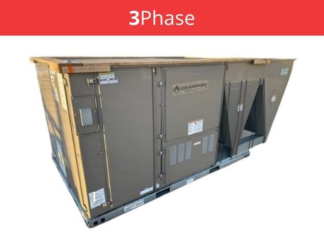 10 Ton Two-Stage Convertible Packaged Air Conditioning Unit, 13.1 EER ...