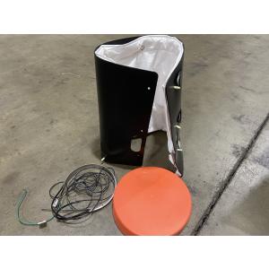 Sump Heater and Noise Enclosure for AC/HP With Scroll Compressors, Black Plastic