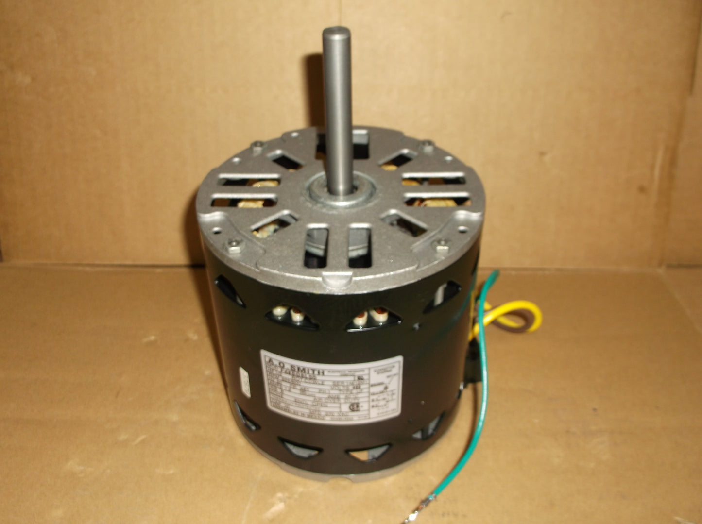 Motor de soplador de accionamiento directo de 1/2 HP, 400/50/1 RPM: 925/2 velocidades