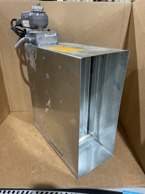 Electronic Fire Damper 18" X 8", 50-60 Hertz, 120-230volts, 1 Phase
