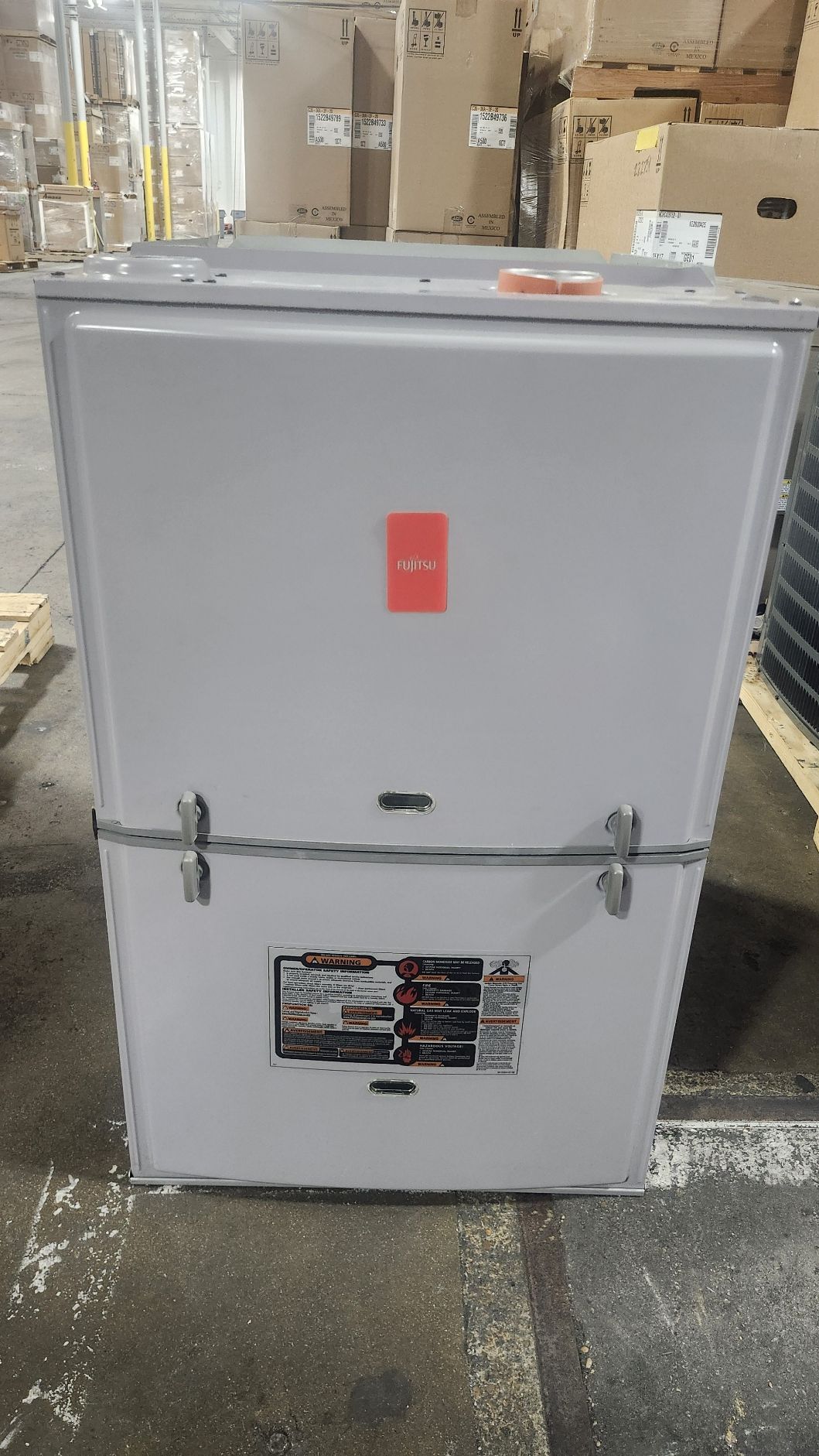 100,000 BTU Single-Stage Upflow/Horizontal ECM Multi Speed Gas Furnace 80% AFUE 115/60/1 CFM: 1840