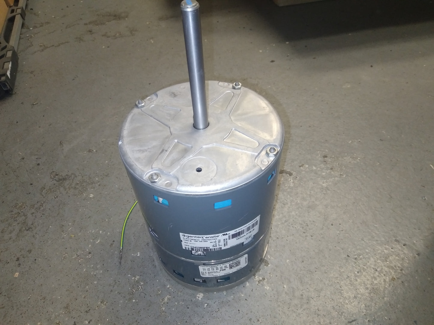 1 HP Unprogrammed ECM Motor 115/50-60/1 RPM 1050 1 Speed