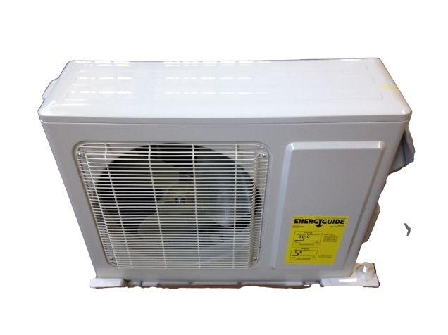 Unidad de bomba de calor minisplit para exteriores de zona única con inversor de 12 000 Btu