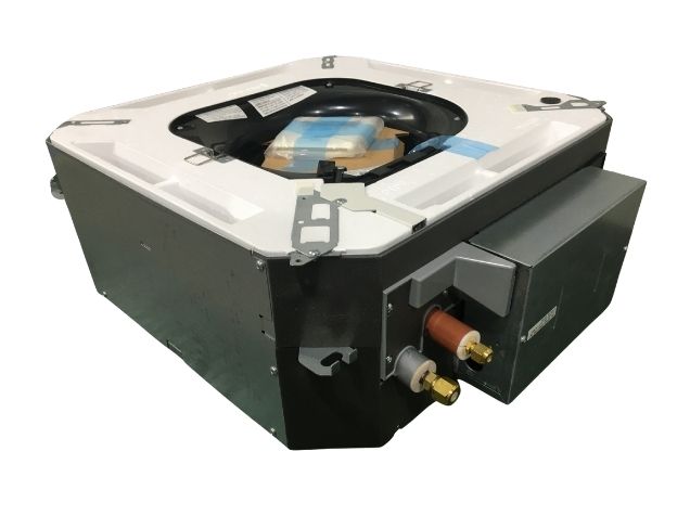 9,500 Btu Ac/HP Multi-Zone Ductless Mini-Split Indoor Cassette Fancoil 16 Seer 230-208/60/1 R-410A